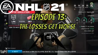 NHL 21 Be a Pro Episode 13: The Losses Get Worse