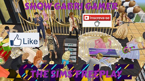 SHOW GABRI GAMER THE SIMS FREEPLAY @EAMOBILEGAMES