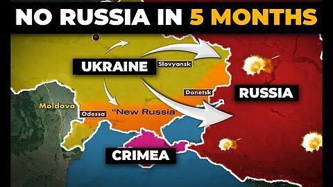 Ukraine's Counter Offensive Plan To Retake Crimea in 5 Months
