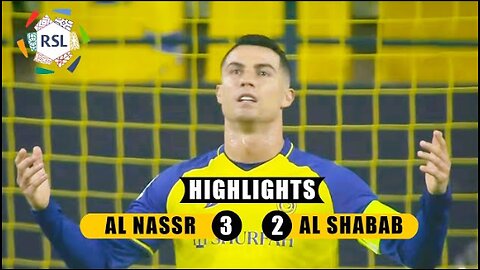 Al Nasr 3-2 Al Shadab|| highlights || saudi pro legue|| 24th may 2023