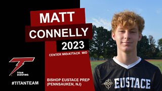 Matt Connelly (Center Mid/Attack Mid) Soccer Scouting Video 2022
