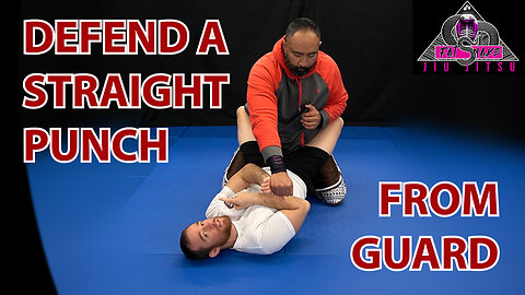 Straight Punch Defense While On Your Back