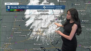 Drying Out With Frigid Temperatures