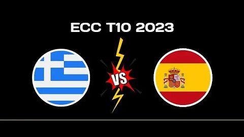 Spain vs Greece | GRE vs SPA | 3rd Match of European T10 2023 | Cricket TV Live