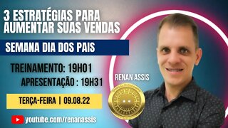 VENDA MAIS NO DIA DOS PAIS + APRESENTAÇÃO HINODE | RENAN ASSIS