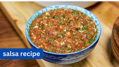 Quick and Easy Salsa Recipe - Homemade Salsa From Scratch