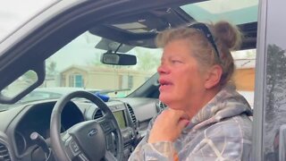 Interview with woman at mobile home park in Gaylord