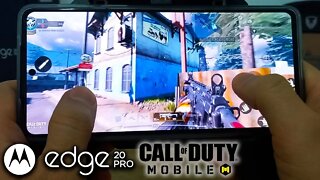 Call of Duty Mobile | Moto Edge 20 Pro Gameplay