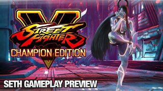 Street Fighter V Champion Edition – Seth Gameplay Preview