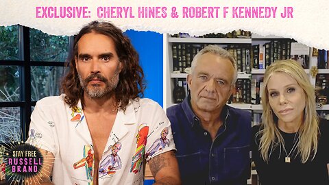 [EXCLUSIVE] Russell, RFK & Cheryl Hines | Censorship & Power - #160 - Stay Free With Russell Brand