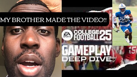 REACTING TO COLLEGE FOOTBALL 25 GAMEPLAY TRAILER #gaming