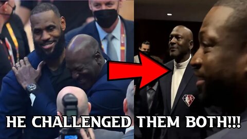 Michael Jordan IS TOO COMPETITIVE! Wants to Play Magic & Lebron James Reaction