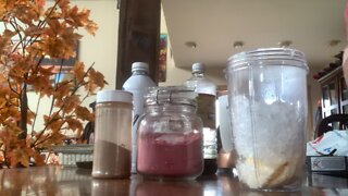 Freeze Dried Pickled Beets Milk Shake