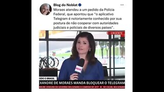 fim do telegram no Brazil