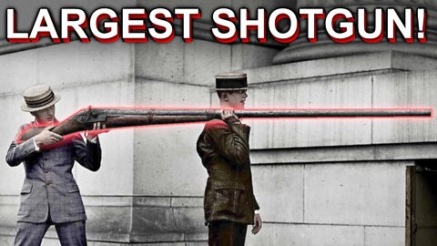 Largest Hunting Shotgun Ever! The Punt GUN!