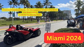 Check out how Ocean Drive, the most popular Street in the World looks during the day through POV.