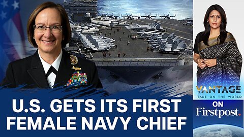 Who is Admiral Lisa Franchetti, America's First Woman Navy Chief? | Vantage with Palki Sharma