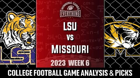 LSU vs Missouri Picks & Prediction Against the Spread 2023 College Football Analysis