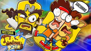 CRASH XS HUGE ADVENTURE 😱| Jogo do Crash MINUSCULO