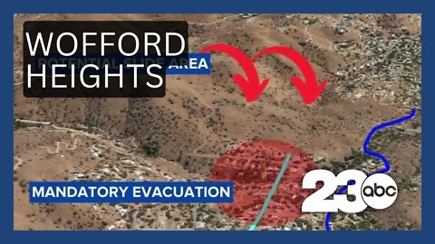 Evacuation order for Wofford Heights due to 'highly likely' landslide