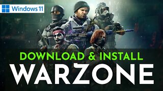 How To Download Warzone On PC For Free Windows 11 | Call Of Duty Warzone (Best 2021 Tutorial)