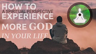 [33] "How to have more God in your life" a spiritual perspective beyond religion. #God #spirituality