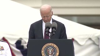 Biden, Heavily Mumbling As He Reads From Prompter, Calls Gen. Mark Milley A "Combasdt Infroantymen"