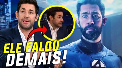 AGORA CONFIRMOU?! JOHN KRASINSKI DEU ENTREVISTA E PODE TER REVELADO QUE ESTÁ EM QUARTETO FANTÁSTICO!