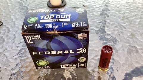 Federal 12 Gauge Top Gun 1 Ounce Steel With Paper Wad - Breakdown