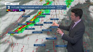 Storms Saturday Night