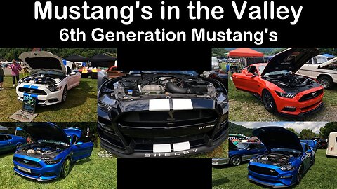 07-15-23 Mustangs in the Valley - 6th Generation Ford Mustangs Maggie Valley NC Fairgrounds