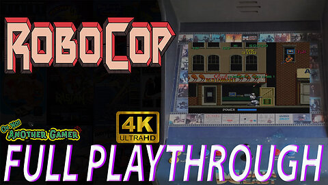 RoboCop (1988) [Arcade] 🕹🔥 Intro + Gameplay (full playthrough)
