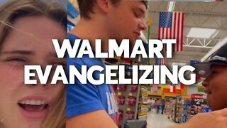 VLOG: EVANGELIZING at Walmart “I get high....”