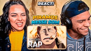 Rap do Crocodile (One Piece) | O Rei do Deserto | Enygma 74 | [React Rap Nerd] 🔥