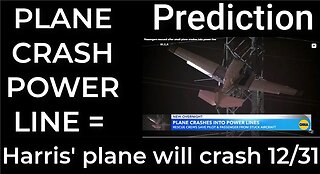 Prediction - MARYLAND PLANE CRASH = Harris' plane will crash Dec 31