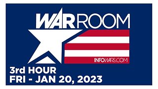 WAR ROOM [3 of 3] Friday 1/20/23 • News, Calls, Reports & Analysis • Infowars