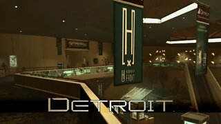Deus Ex: Human Revolution - Detroit Convention Center [Ambient+Stress] (1 Hour of Music)