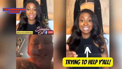 Kendra G Catches Caller In A Lie…Then Blasts Female Commenters For Being Hypocritical🗣#kendrag