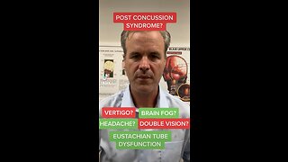 Post concussion syndrome is often due to upper cervical spine injury