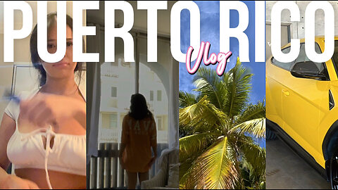 Puerto Rico vlog ( Winters Nationality + TikTok made me buy it + first time in p.r + cars )