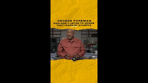 @biggeorgeforeman Kids don’t listen to words they learn from examples