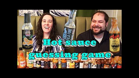Who can blind guess the most hot sauces correctly? (game)