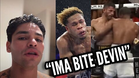 “IMA BITE HIM!!!” RYAN GARCIA WARNS DEVIN HANEY NOT TO HUG AND CLINCH • SPOONFED HENDERSON KID!!!