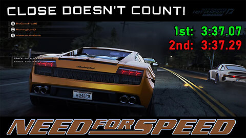 PS4 on PS5 | Need for Speed - Hot Pursuit Remastered - Online MP Race Lobby Close Doesn’t Count! NFS