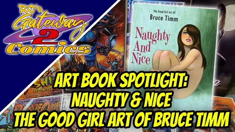 Art Book Spotlight: Naughty & Nice - The Good Girl Art of Bruce Timm