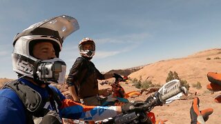 2021 Moab Trip - The hidden dotted trail!