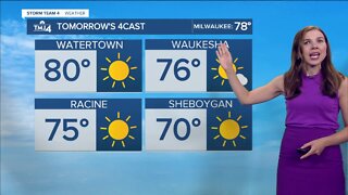 Southeast Wisconsin weather: Sunny Thursday with highs in the 70s