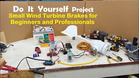 Small Wind Turbine Brake Switch, The DIY simple way for about $20