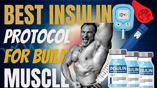 Best INSULIN PROTOCOL for building muscle | @Tony Huge Censored |