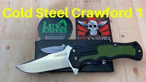 Cold Steel Crawford Model 1 Includes disassembly